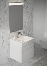 Load image into Gallery viewer, Solid white washbasin flange

