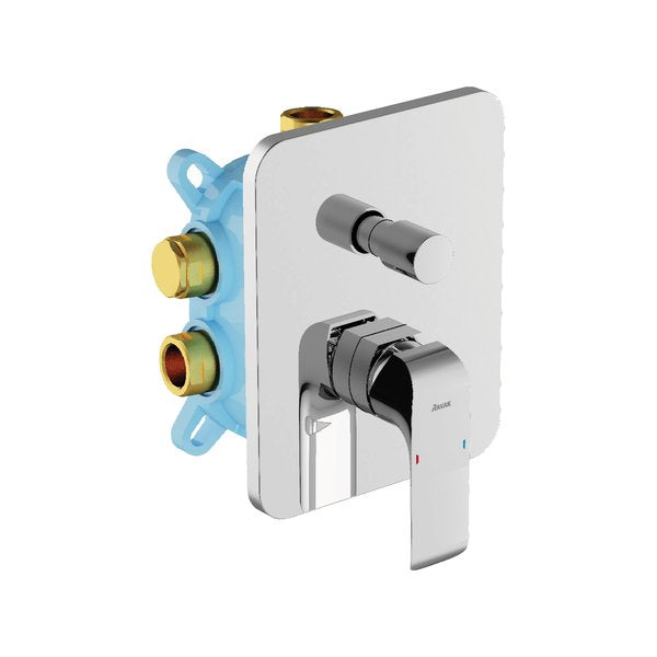 Built-in flat tap with switch