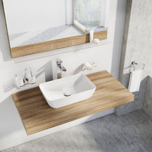 Load image into Gallery viewer, Solid white washbasin flange
