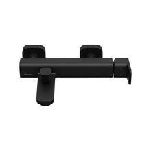 Load image into Gallery viewer, 10° Free black wall-mounted bath tap
